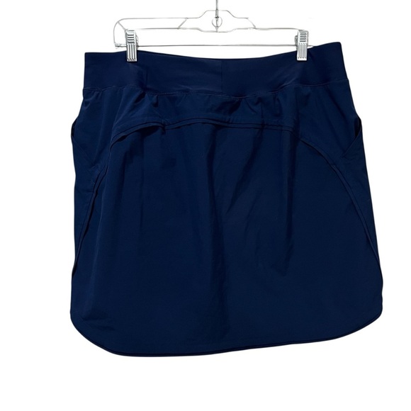 Lands End Women’s 16W XL Navy Blue Active Skort Skirt G2 - Picture 2 of 3